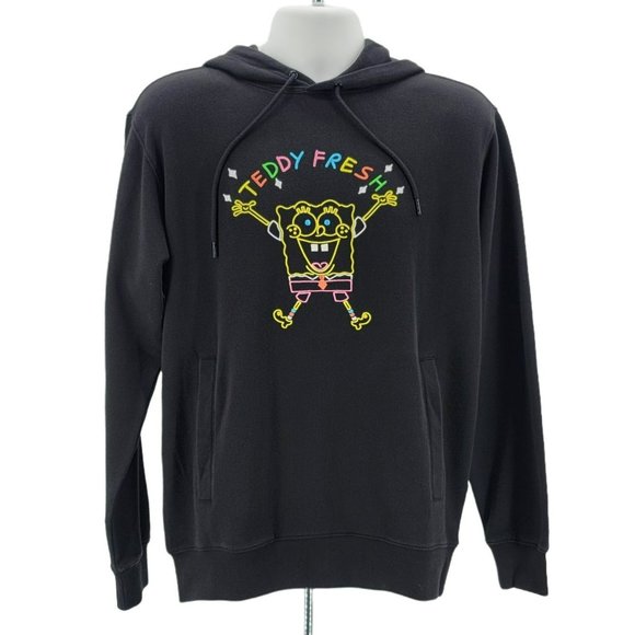 Teddy Fresh Other - NWT Teddy Fresh X SpongeBob SquarePants 2020 Limited Edition Black Hoodie Small